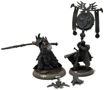 HORDES Tyrant Commander with Standard Banner #1 METAL Skorne