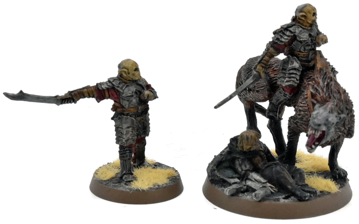 LOTR Gothmog On Foot & Mouted #1 WELL PAINTED Middle Earth Strategy Battle Game