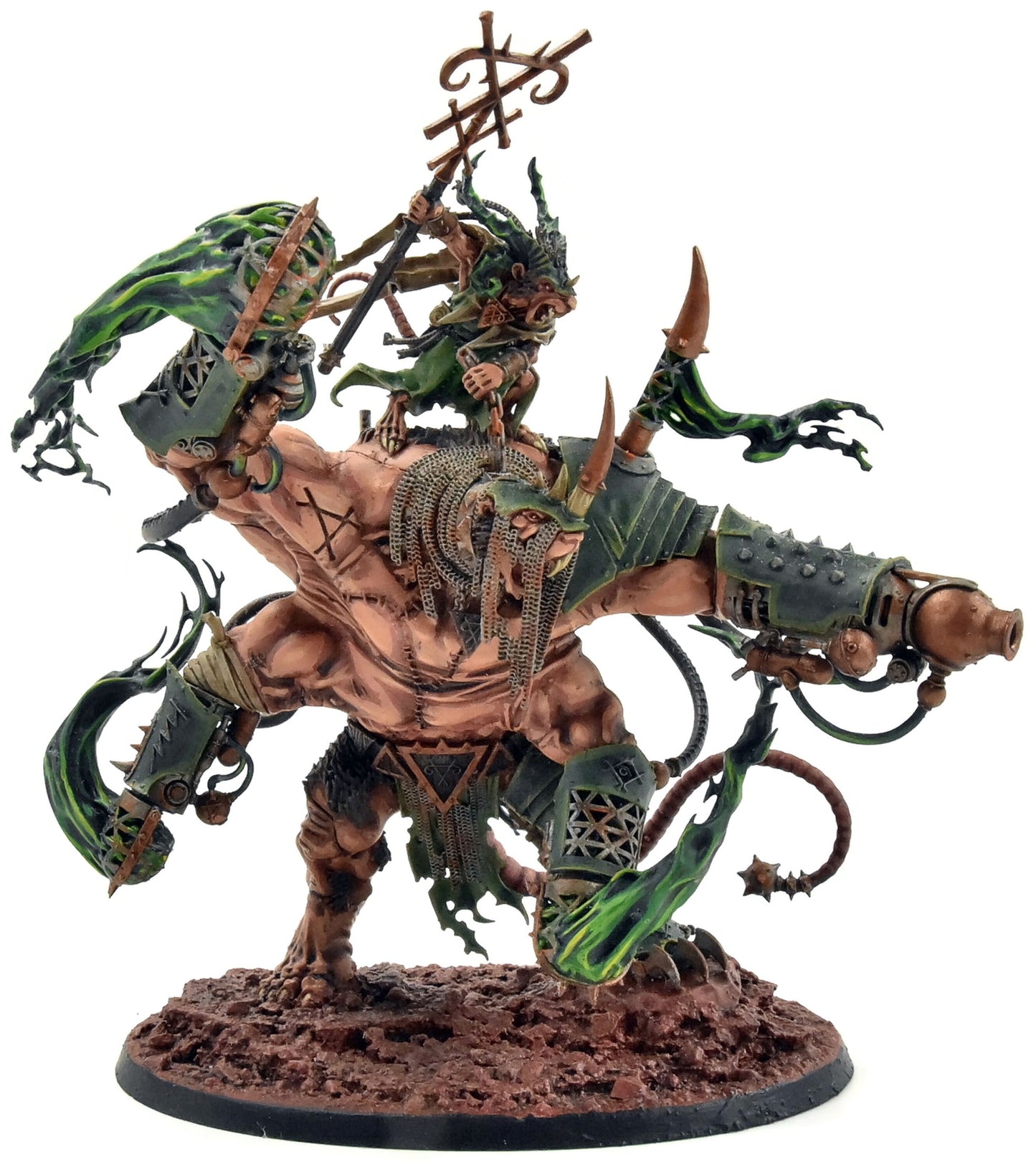 SKAVEN Thanquol and Boneripper #1 COMMISSION PRO PAINTED Sigmar 5123