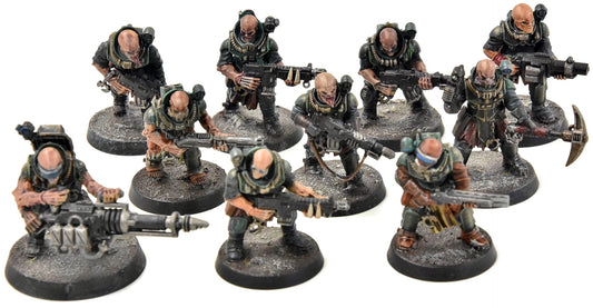 GENESTEALER CULTS 10 Neophyte Hybrids #4 WELL PAINTED Warhammer 40K