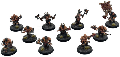 BLADES OF KHORNE 10 Bloodreavers #2 Warhammer Sigmar WELL PAINTED