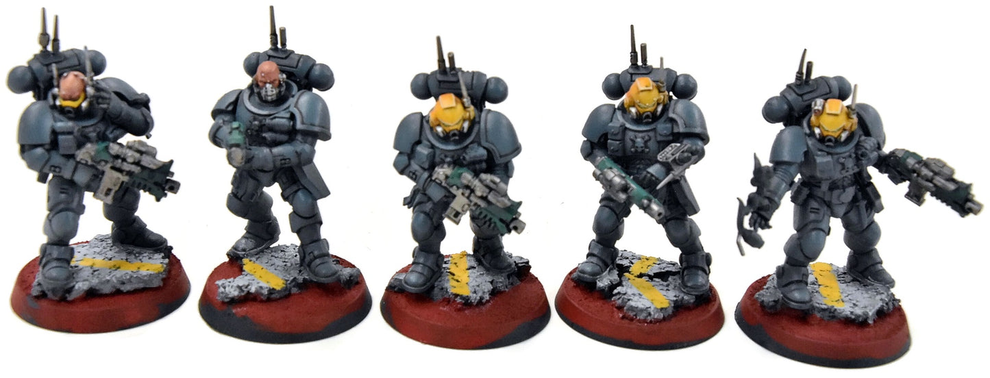 SPACE MARINES 10 Infiltrators #1 WELL PAINTED Warhammer 40K 0382
