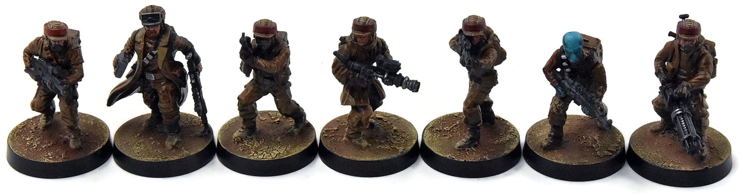 STAR WARS LEGION 7 Rebels Troopers #3 PRO PAINTED rebels