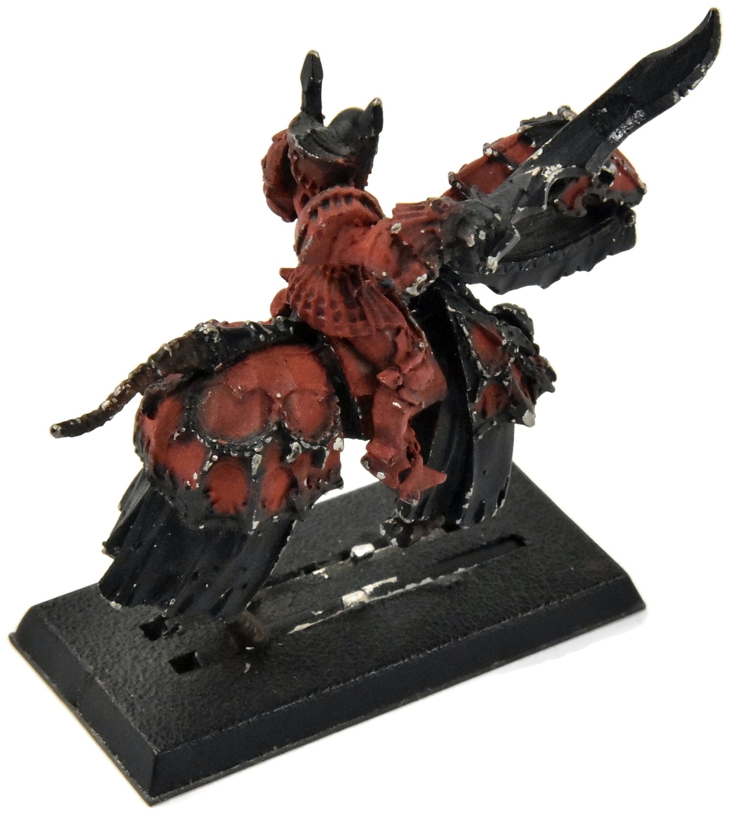 VAMPIRE COUNTS Mounted Vampire Lord #1 Classic METAL Missing Cloak Fantasy
