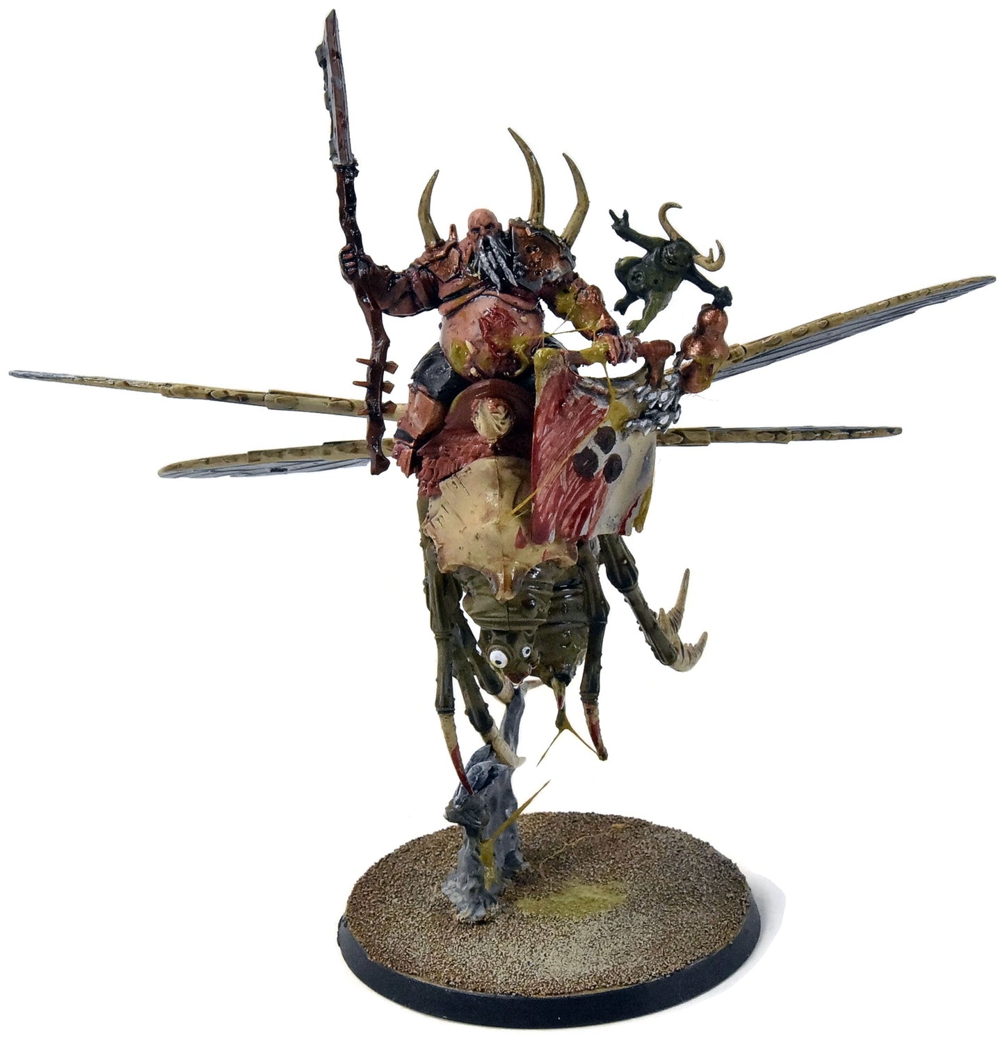 MAGGOTKIN OF NURGLE Lord of Affliction #1 WELL PAINTED Sigmar
