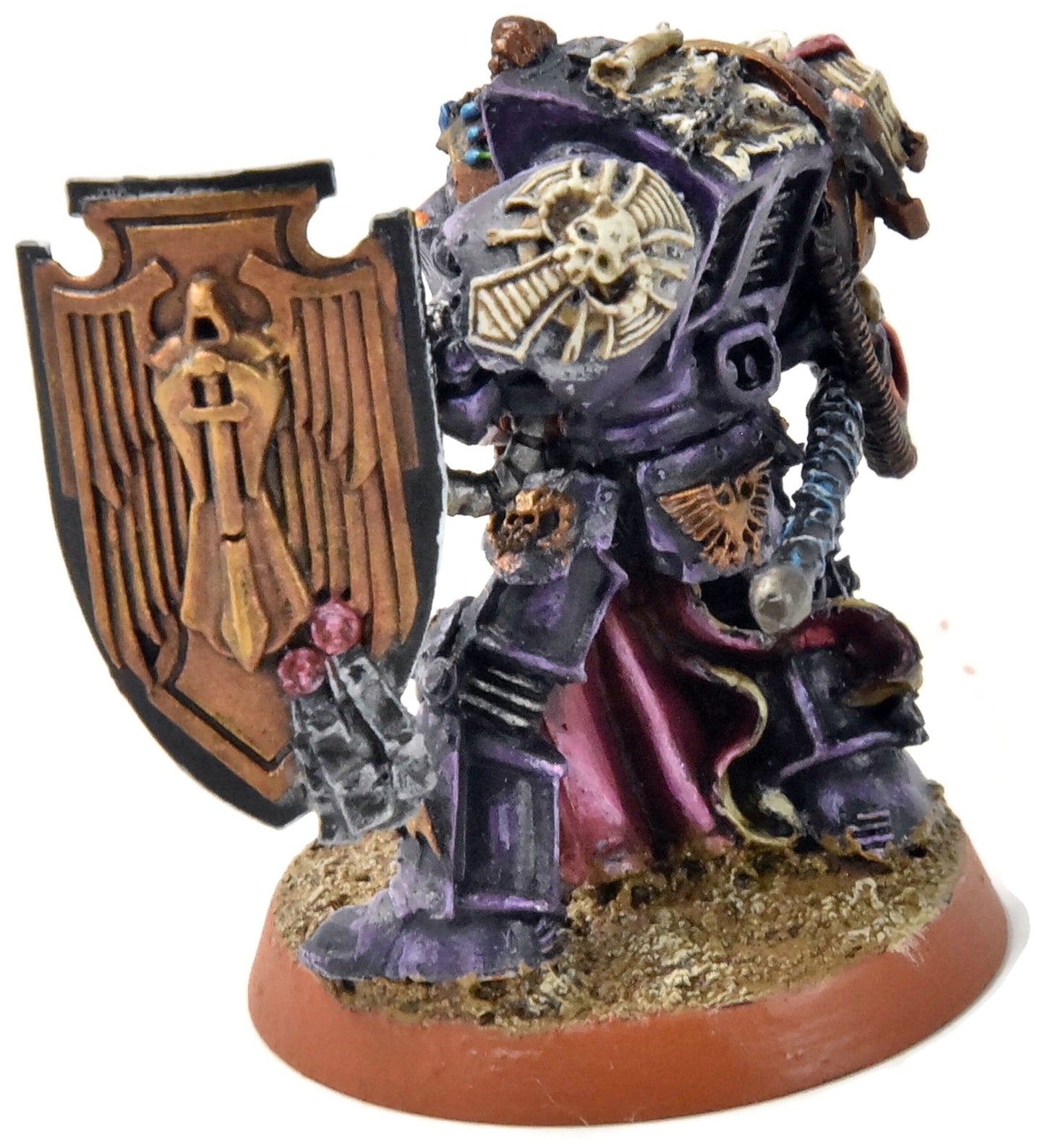 SPACE MARINES Librarian in Terminator Armour #1 PRO PAINTED FINECAST 40K