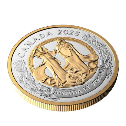 $20 Fine Silver Coin – Allegories of Justice and Truth