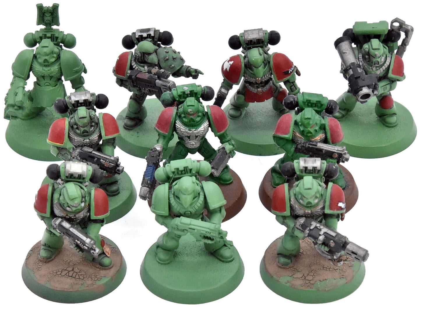 SPACE MARINES 10 Tactical Marines #2 Warhammer 40K 0663