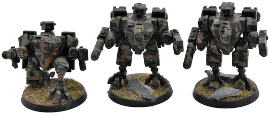 TAU EMPIRE 3 XV8 Crisis Battlesuits #2 Warhammer 40K