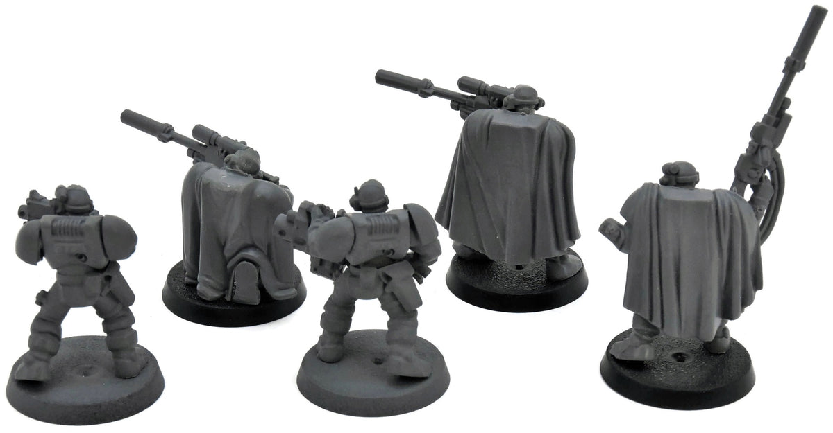 SPACE MARINES 5 Scouts With Sniper Rifles #1 Warhammer 40K 3158