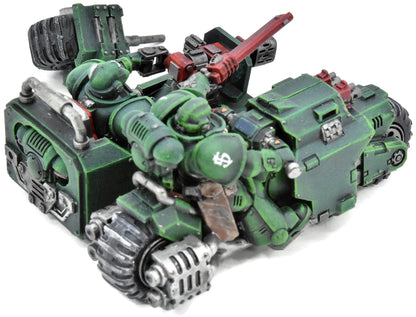 DARK ANGELS Outrider Attack Bike #2 WELL PAINTED Warhammer 40K