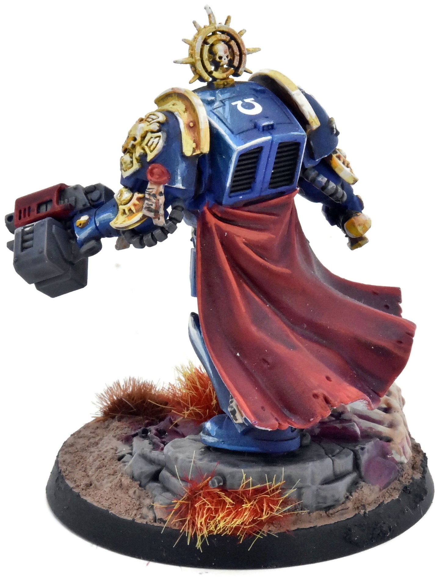 SPACE MARINES Captain In Terminator Armour #1 WELL PAINTED Warhammer 40K