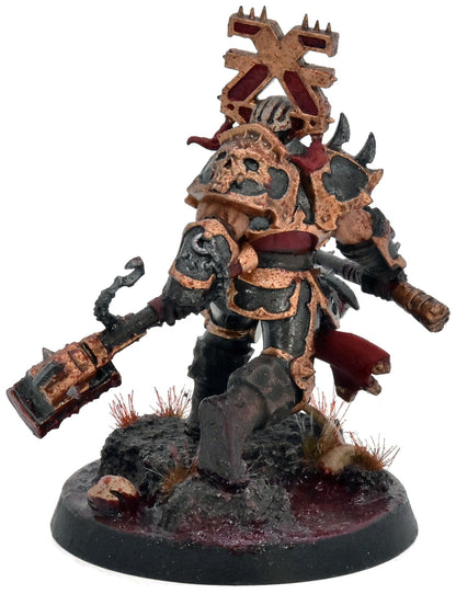 BLADES OF KHORNE Aspiring Deathbringer With Goreaxe #1 WELL PAINTED Sigmar