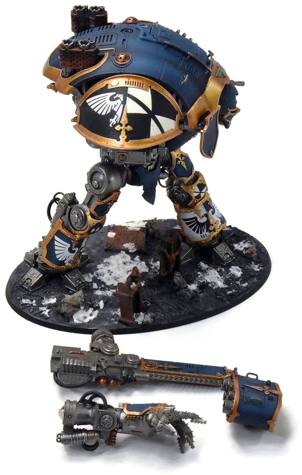 IMPERIAL KNIGHTS Questoris Knight Gallant #3 PRO-PAINTED Warhammer 40K