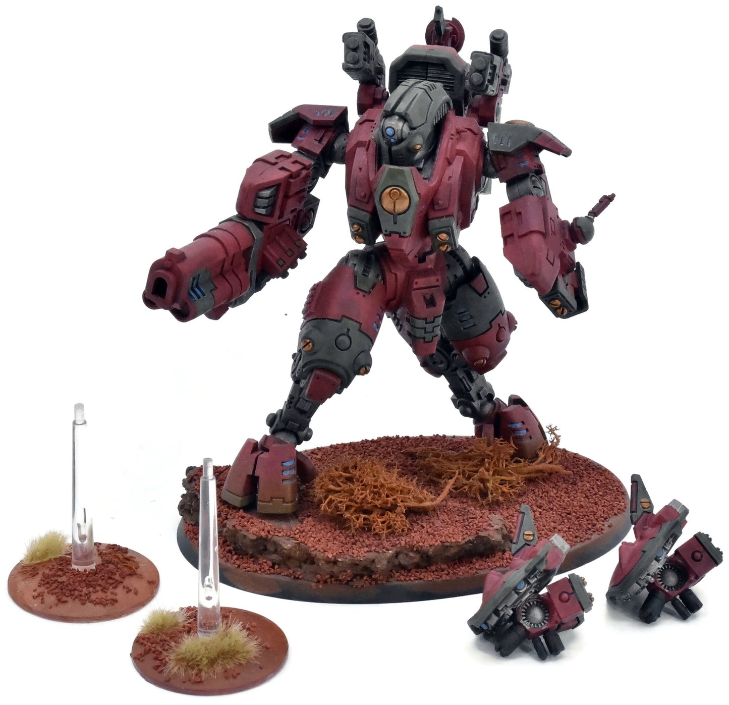 TAU EMPIRE Xv95 Ghostkeel Battlesuit #3 WELL PAINTED Warhammer 40K