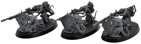 SKAVEN 3 Warplock Jezzails #2 Warhammer Sigmar