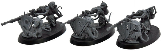 SKAVEN 3 Warplock Jezzails #2 Warhammer Sigmar