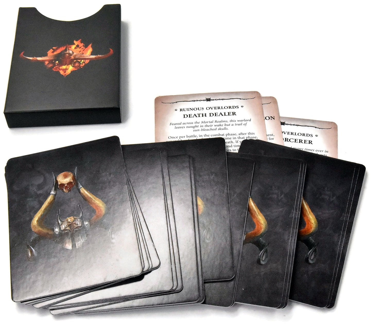SLAVES TO DARKNESS Enhancement Cards Army Set Edition #1 Sigmar