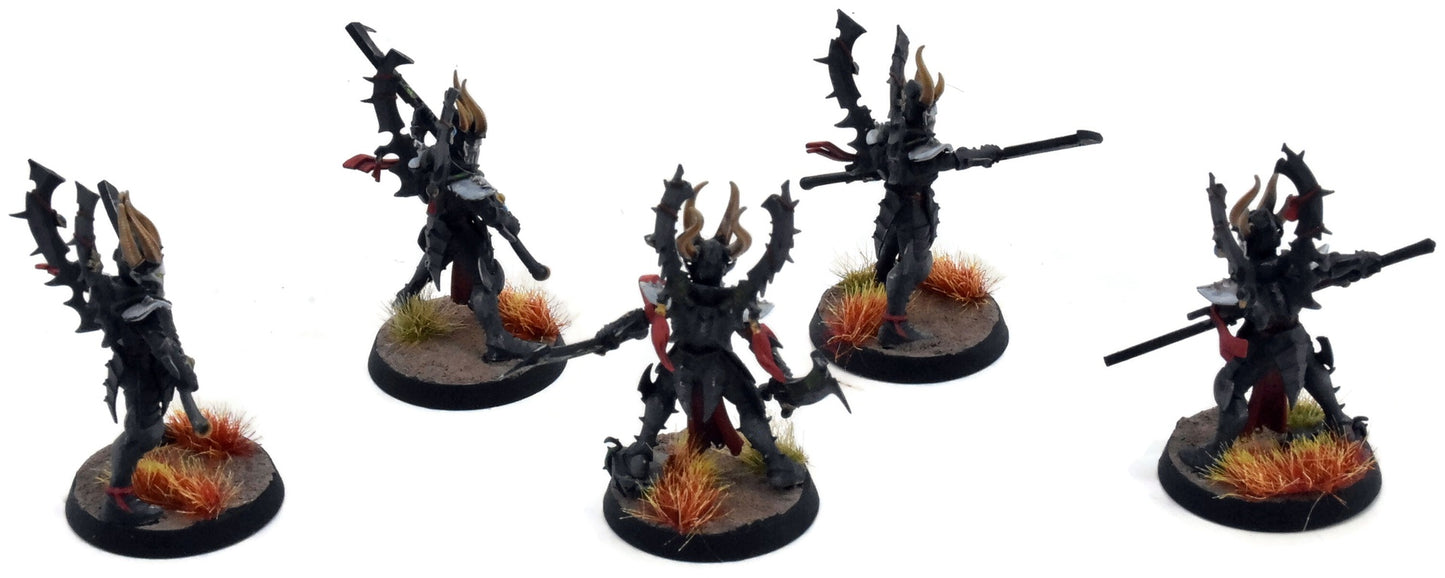 DRUKHARI 5 Incubi #1 WELL PAINTED Warhammer 40K
