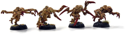 TYRANIDS 8 Genestealers #2 WELL PAINTED Warhammer 40K