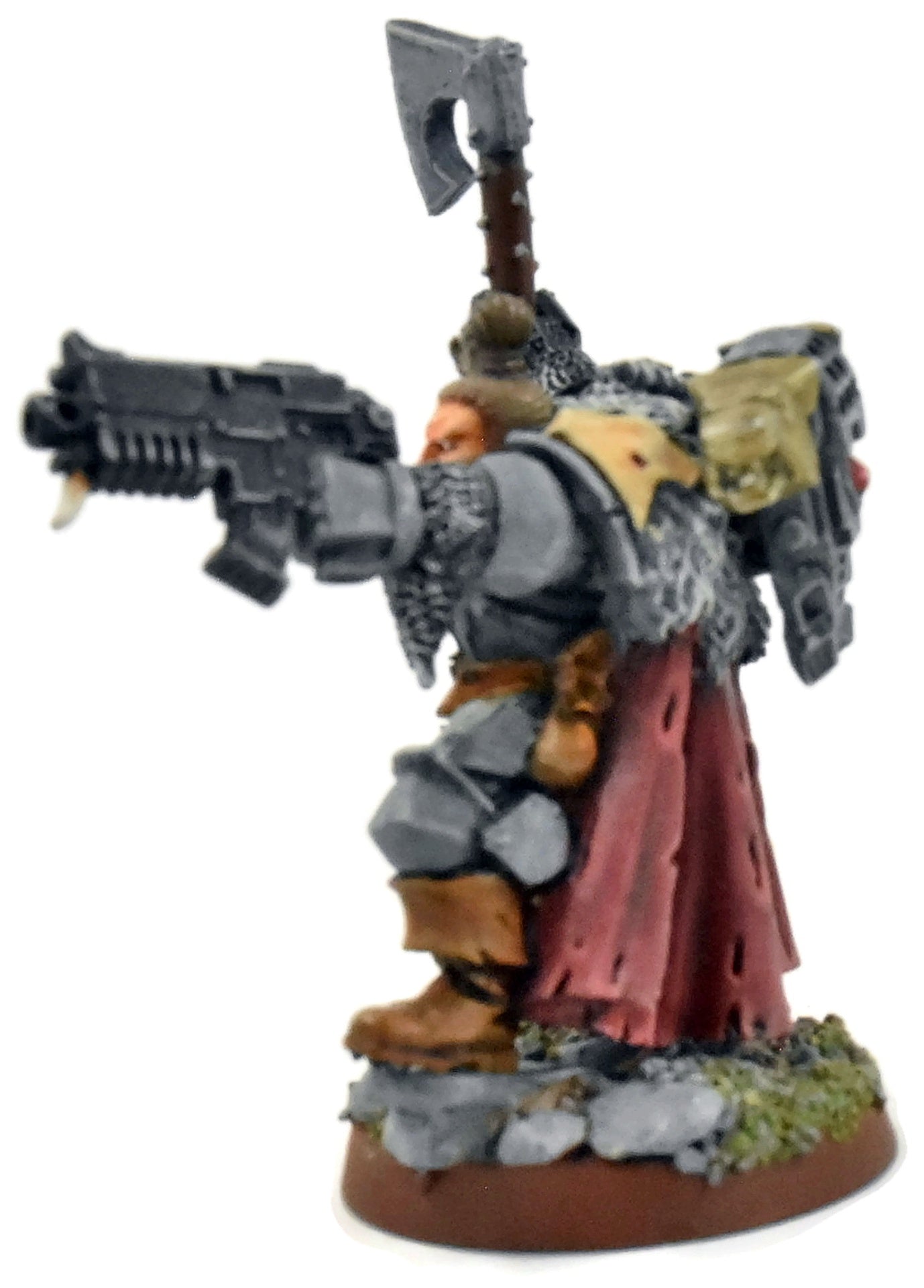 SPACE WOLVES Lord #1 CONVERTED PRO PAINTED Warhammer 40K