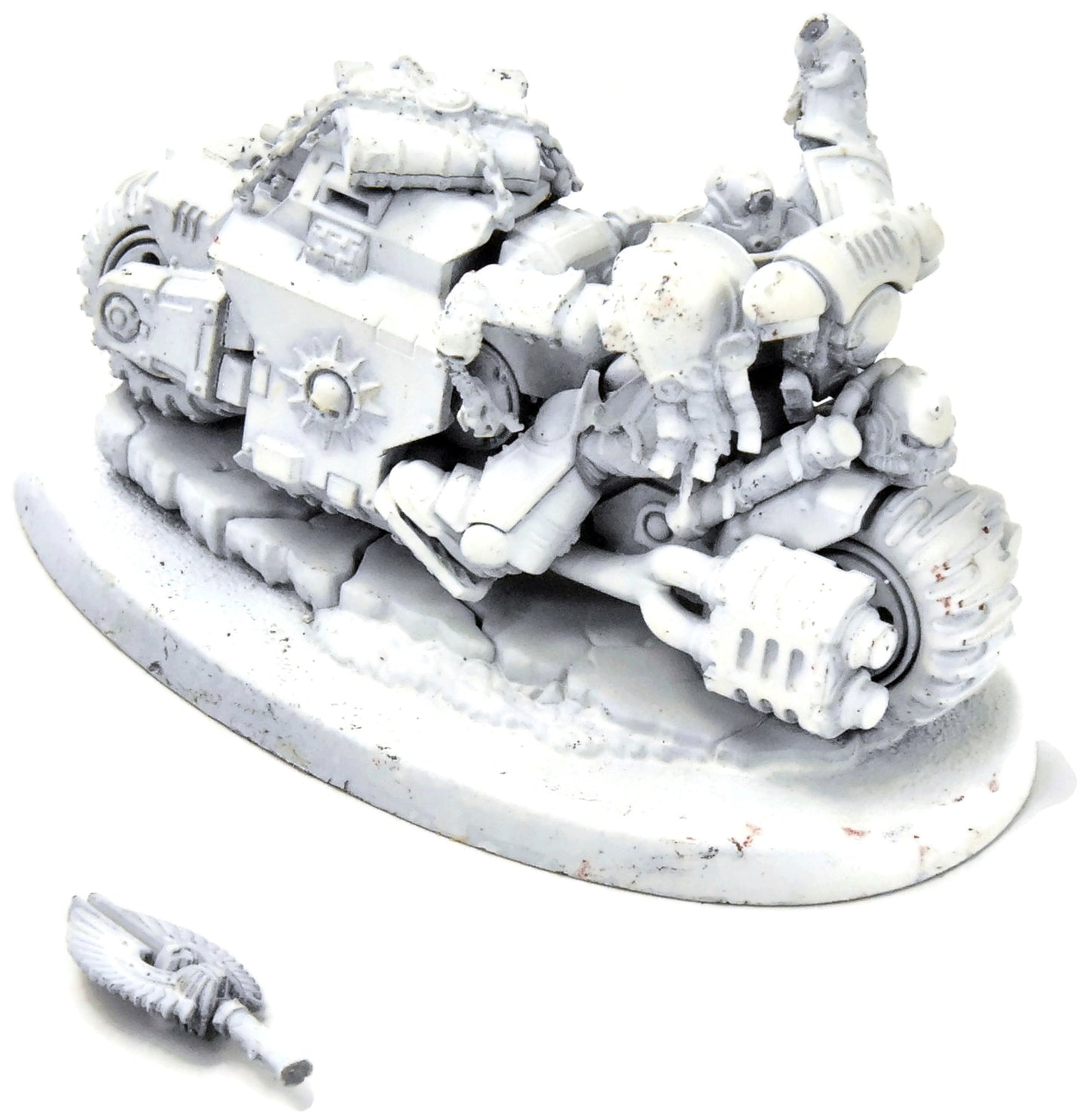 SPACE MARINES Chaplain on Bike #1 Warhammer 40K
