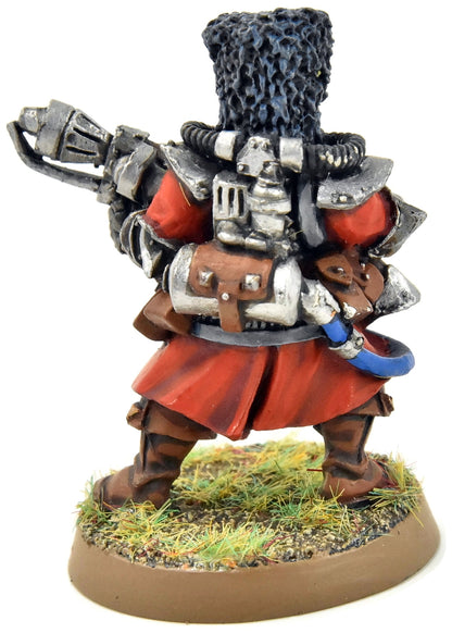 IMPERIAL GUARD Vostroyan Flame Thrower #1 PRO PAINTED METAL 40K