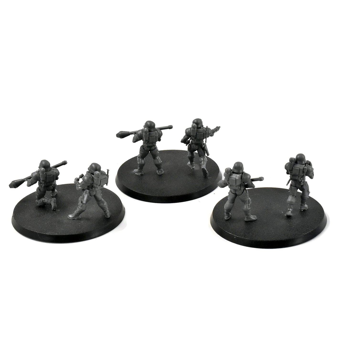 ASTRA MILITARUM 3 Rocket Launcher Squad #2 Warhammer 40K
