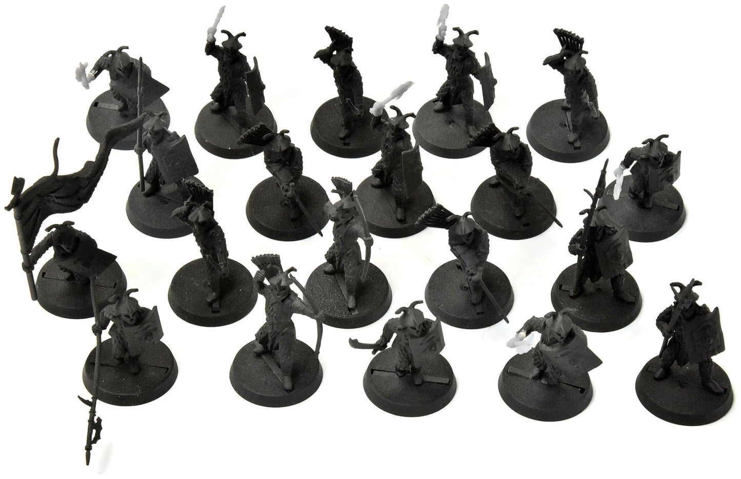 MIDDLE EARTH 20 Easterling Warriors #1 LOTR Some weapon converted