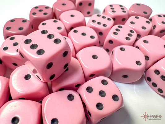 Opaque 36d6 Pastel Pink/black 12mm