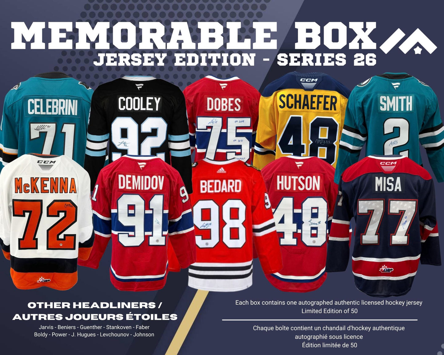 Memorable Authentic Box Jersey Edition - Series 26