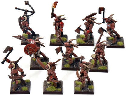 BEASTMEN 10 Gors #8 PRO-PAINTED Fantasy