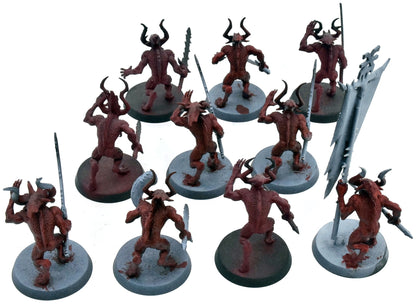 BLADES OF KHORNE 10 Bloodletters Of Khorne #3 Warhammer Sigmar 3869