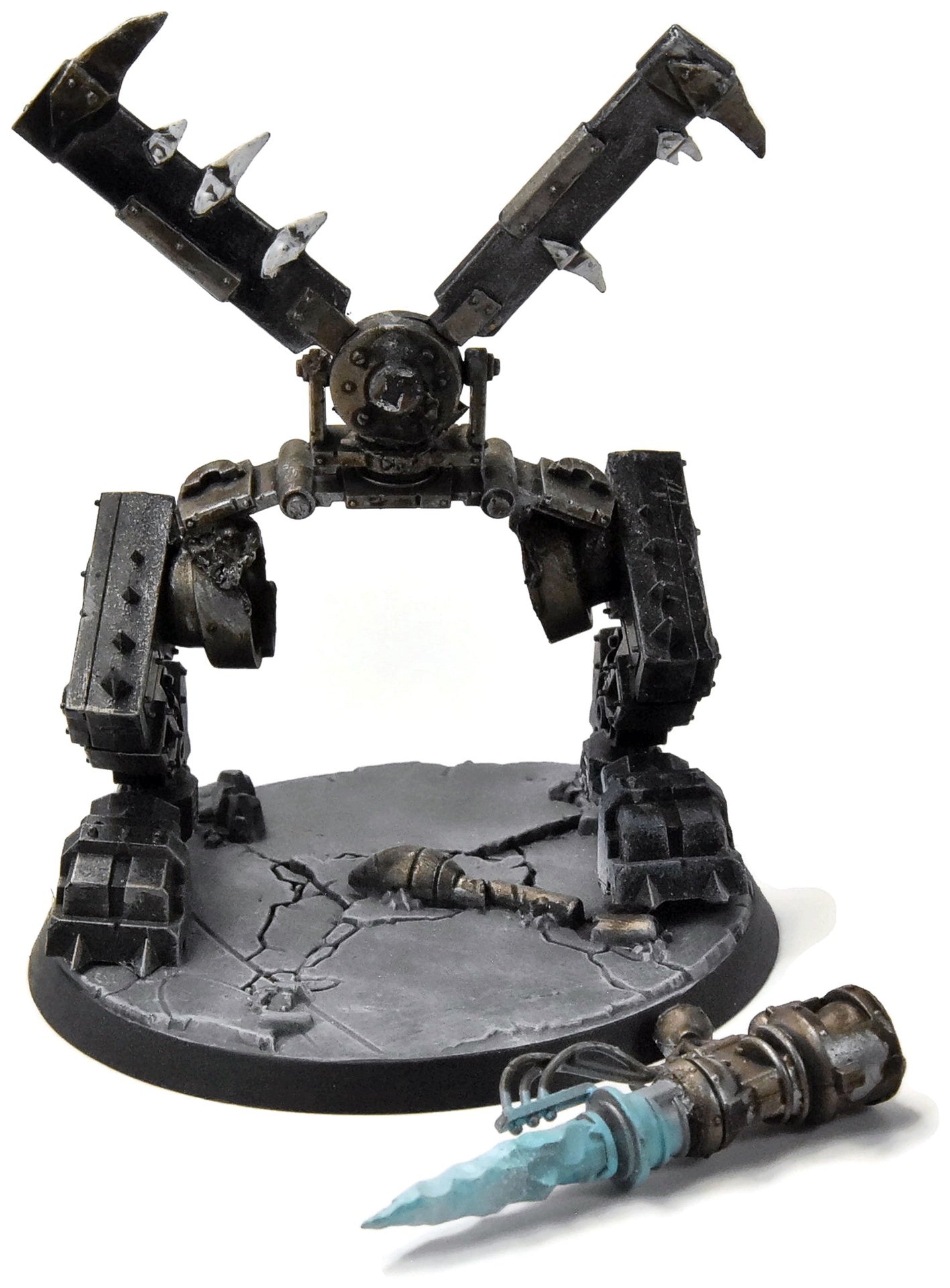 ORKS Custom Big Mekk with Shokk Attak Gun #1 Warhammer 40K