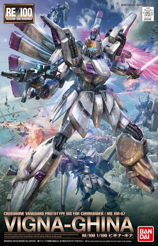 Bandai MG RE/100 #09 1/100 XM-07 Vigna-Ghina "Gundam F91"