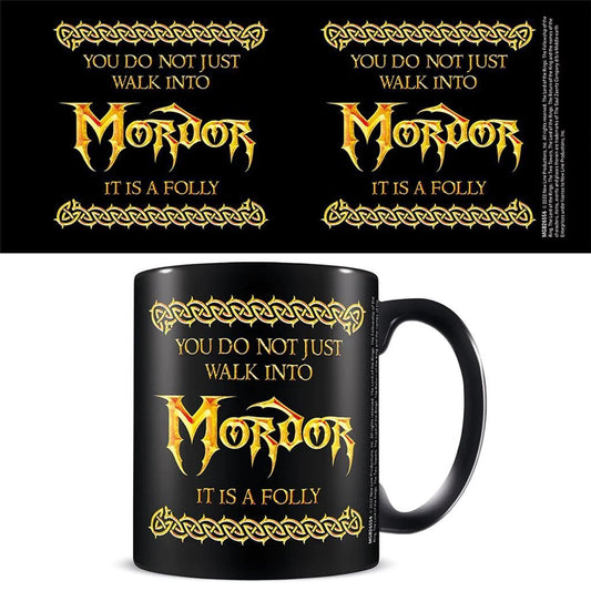 Lord of the Rings Mug – Mordor (Black)