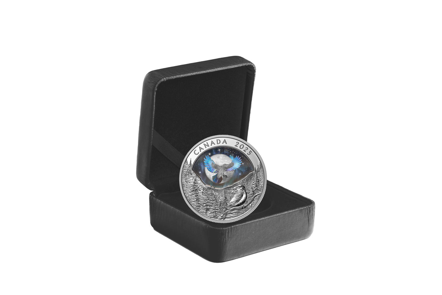 $20 Fine Silver Coin – Moon Sky: Raven