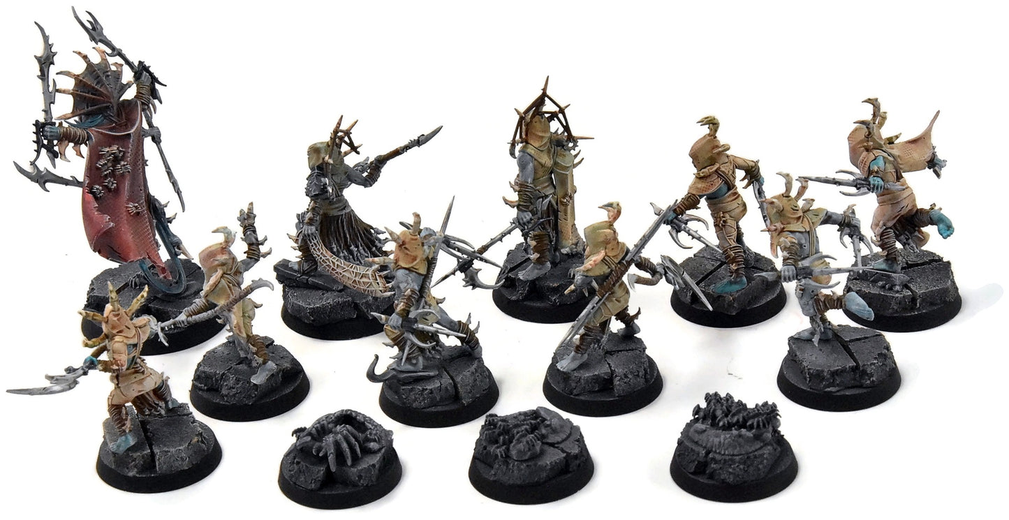 SLAVES TO DARKNESS 13 Tarentulous Brood #1 WELL PAINTED Warhammer Sigmar