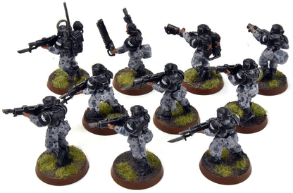 ASTRA MILITARIUM 10 Cadian Shock Troop #13 WELL-PAINTED Warhammer 40K
