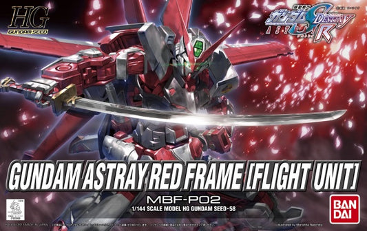 Gundam Astray Red Frame (Flight Unit) HG 1/144 Bandai