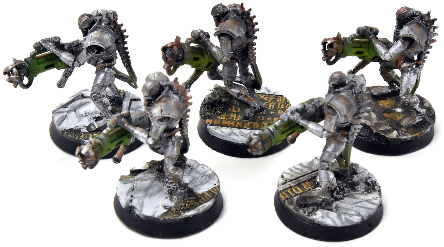 NECRONS 5 Immortals #1 WELL PAINTED Warhammer 40K