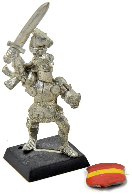 BRETONNIA Paladin On Foot #2 METAL Warhammer Fantasy