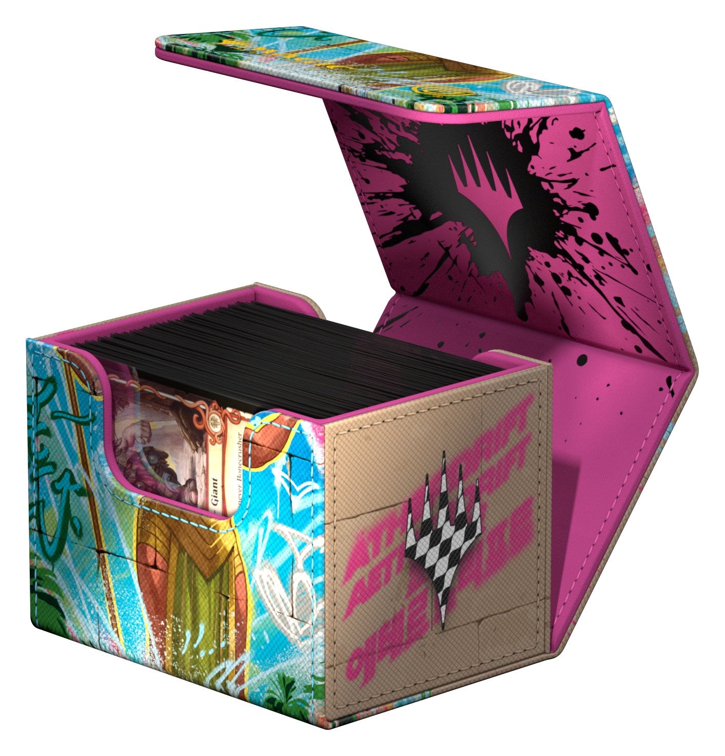 Étui de rangement Ultimate Guard Sidewinder pour plus de 100 cartes Xenoskin Magic: The Gathering Aetherdrift V6