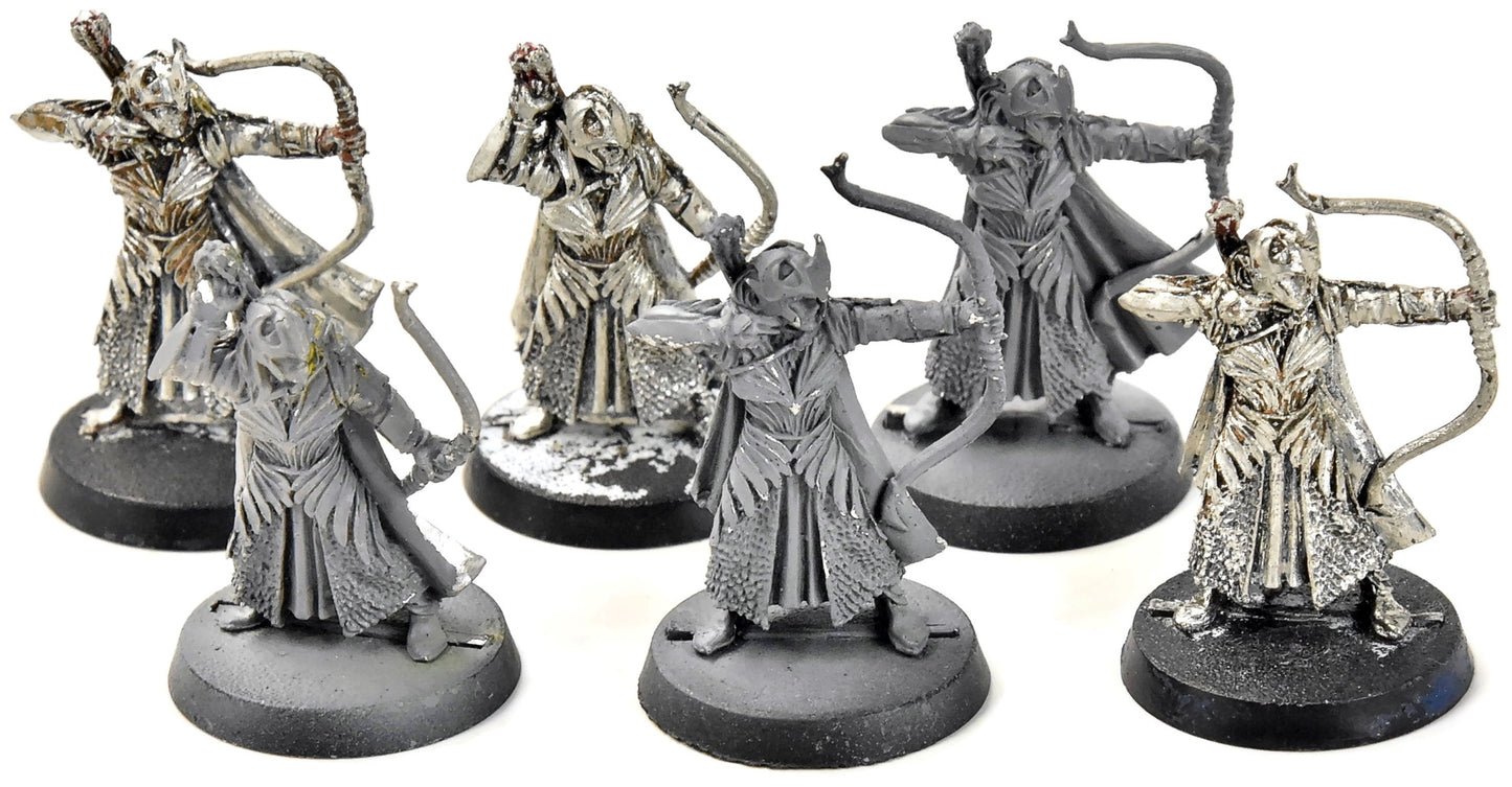 MIDDLE-EARTH 6 Haldir's Elves with Bow #2 METAL LOTR