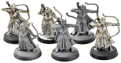 MIDDLE-EARTH 6 Haldir's Elves with Bow #2 METAL LOTR