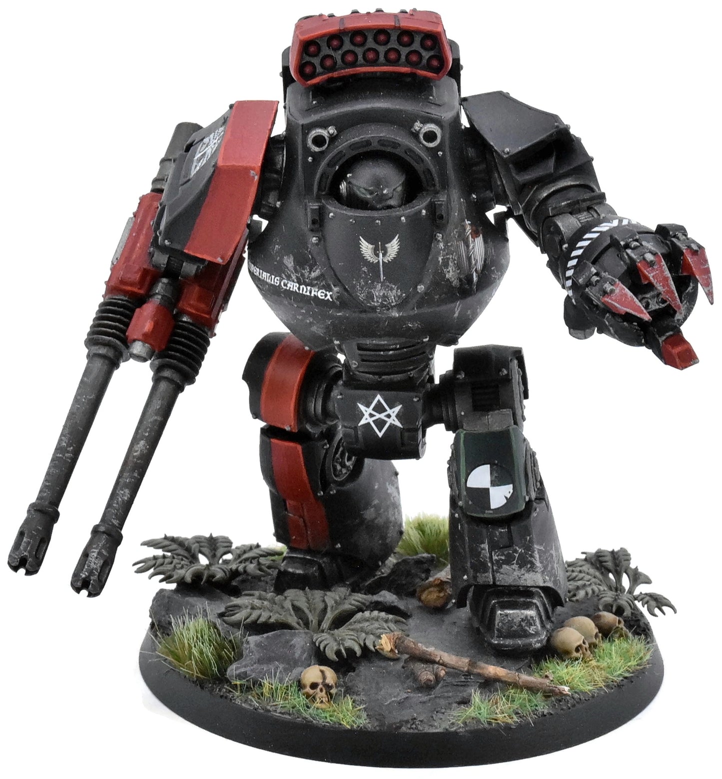 DARK ANGELS Contemptor Dreadnought #1 WELL PAINTED FORGE WORLD Warhammer 40K