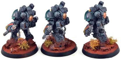 SPACE MARINES 3 Aggressors #3 PRO PAINTED Warhammer 40K