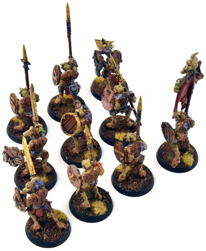 BEAST OF CHAOS 10 Ungors #2 WELL PAINTED Warhammer Sigmar