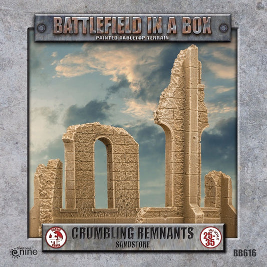 Battlefield In A Box : Crumbling Remnants Sandstone