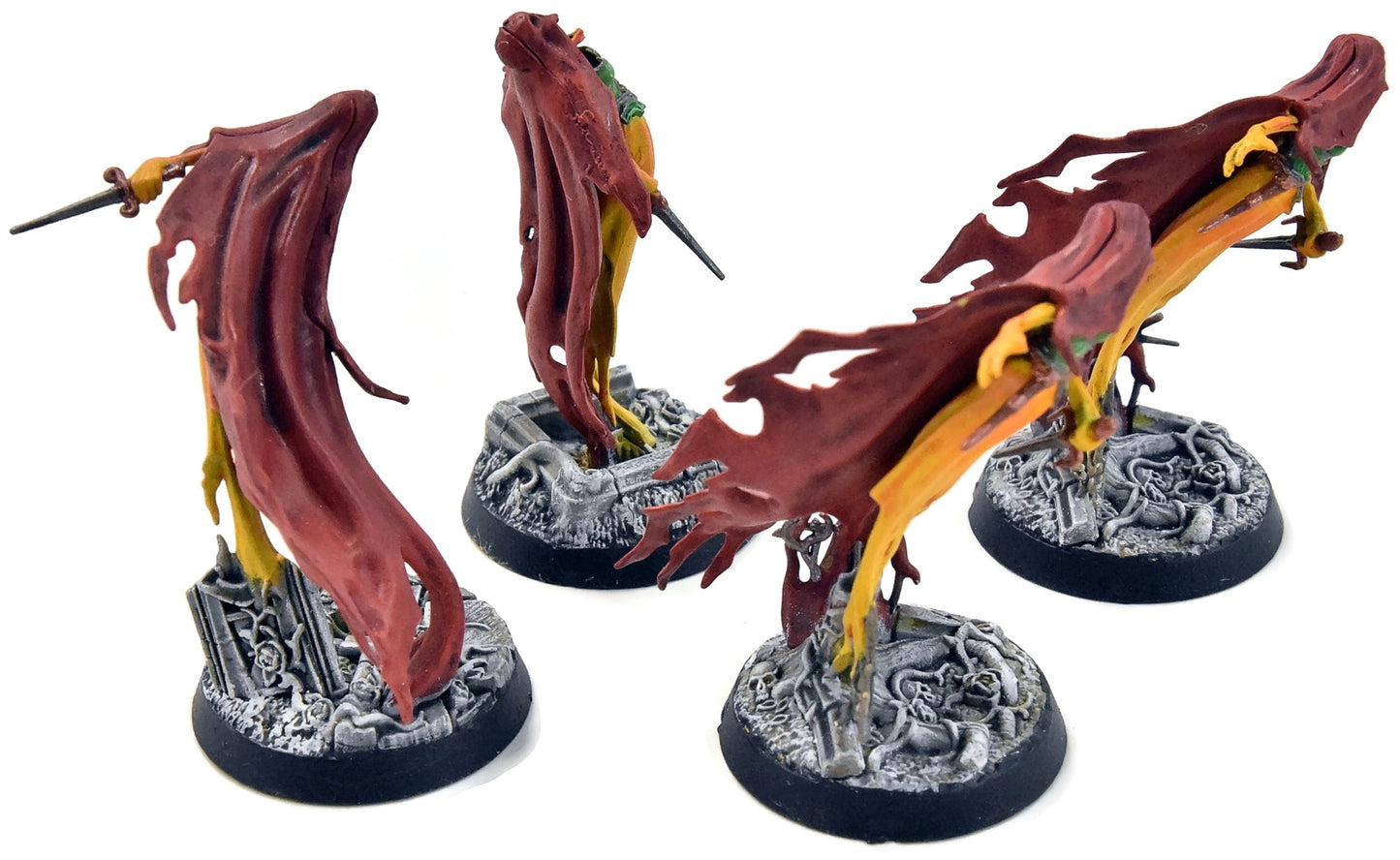 NIGHTHAUNT 4 Myrmourn Banshees #1 WELL PAINTED Sigmar